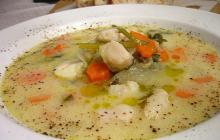 Как приготовить рыбный суп из трески рецепт с фото Суп из стейка трески
